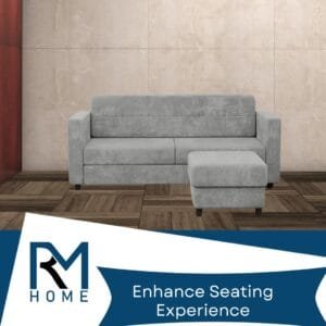 Freya LHS Fabric 6 Seater Sofa Color Teal