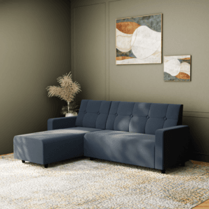 Wilson RHS Fabric 6 Seater Sofa - Grey, 5 Seater Left