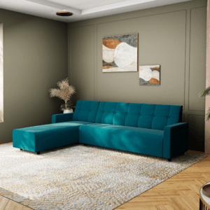 RM HOME Wilson RHS Fabric 6 Seater Sofa -  DIY(Do-It-Yourself)
