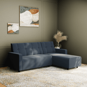 Wilson RHS Fabric 6 Seater Sofa - Grey, 5 Seater Right