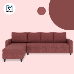RM HOME Megun RHS Molfino Fabric 6 Seater Sofa – Stylish & Comfortable Seating Solution