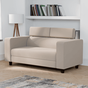 Ewans Fabric Modern Modular Sofa Set - Beige, 2 Seater