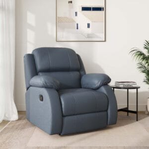 Nowa Manual Recliner 1 Seater - Grey