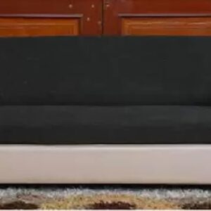 RM Home Mexico Black Cream Three Seater Sofa