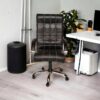 Rm Home Vira Ergonomic Leatherette Office Chair