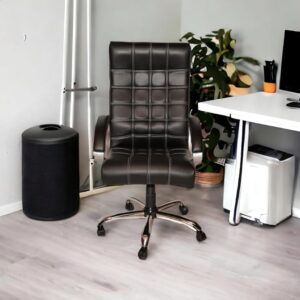 Rm Home Vira Ergonomic Leatherette Office Chair