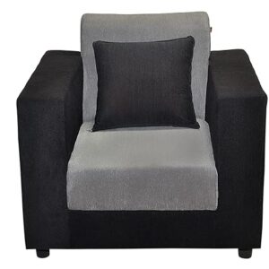 RM Home Modern One Seater Sofa Fabric