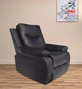 1 Seater Recliner Chair x - Small - Black