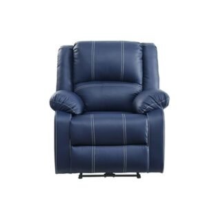 Justin Motorized Recliner - Blue