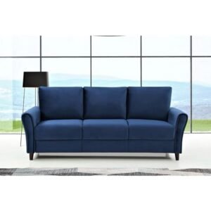 IKBILYA 3 Seater Sofa - Blue, 3 Seater