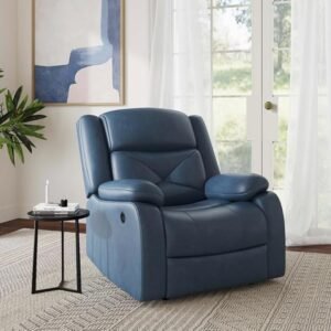 Hitlan Motorized Recliner - Blue