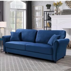 ZUGU 3 Seater Sofa - Blue