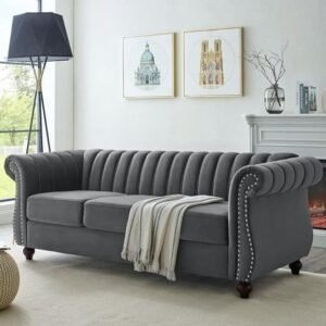 SEROX 3 Seater Sofa - Grey