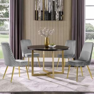 Marzan Dining Chair (Set of 2) - Gray