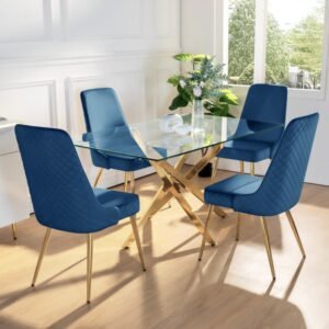 Marzan Dining Chair (Set of 2) - Blue