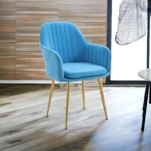 Neelka Dining Chair - Sky Blue