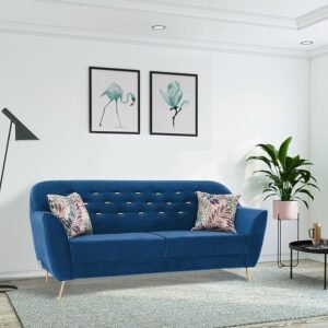 TOPO 3 Seater Sofa - Blue