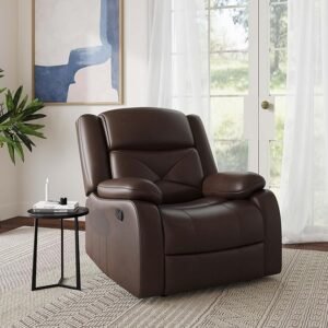 Hitlan Manual Recliner - Brown