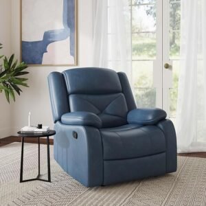 Hitlan Manual Recliner - Blue