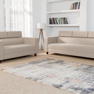 Ewans Fabric Modern Modular Sofa Set - Beige, 3+2 Seater