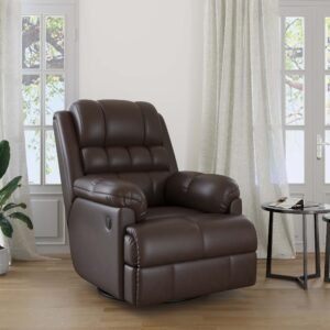 Relaxio Motorized Recliner Chair - Brown