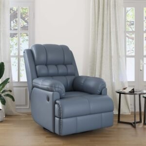 Relaxio Motorized Recliner Chair - Grey