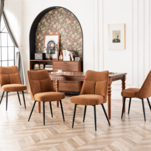 Aabaya Dining Chair (Set of 2) - Light Brown