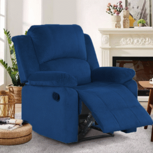 Falcon Recliner Chair - Blue