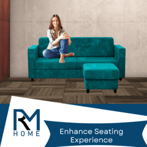 Seriya  Fabric 4 Seater Sofa