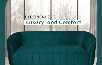 Fabric 3 Seater Sofa